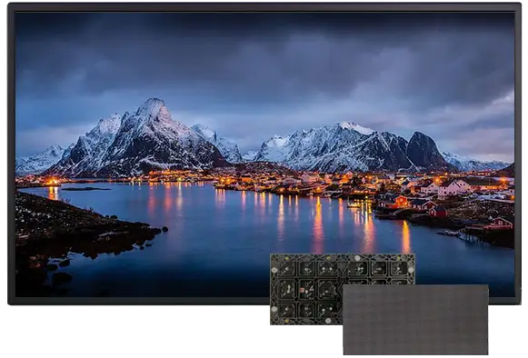 WL11-3216 Series fine pitch LED display panel designed for professional display environments